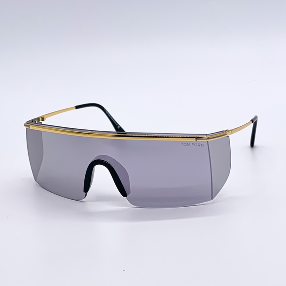 NEW TOM FORD PAVLOS-02 TF980 30C MEN’S SHIELD SUNGLASSES TOM FORD FT0980/S 30C - Picture 4 of 13